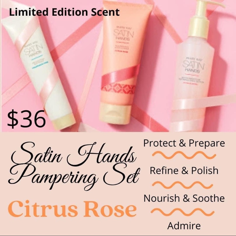 Satin Hands Citrus Rose Special Edition!